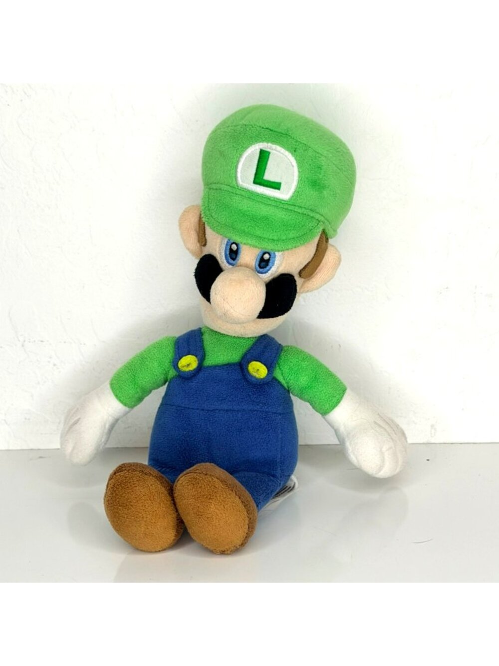 Luigi Plush Doll Toy 10” Super Mario Bros Nintendo Little Buddy 2017 Green